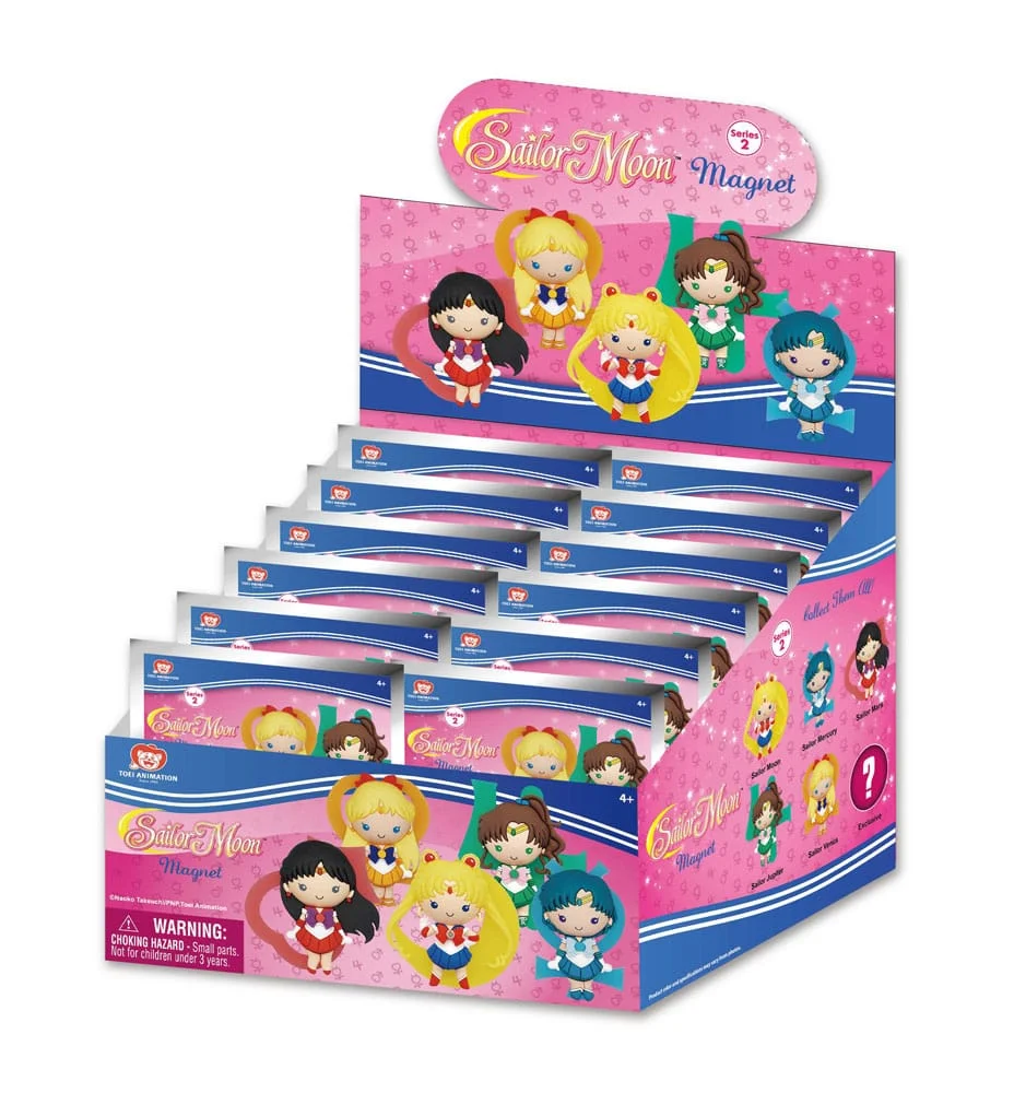 SAILOR MOON 3D PVC Magnets Series 2 Blind Bag - 1 Unidade
